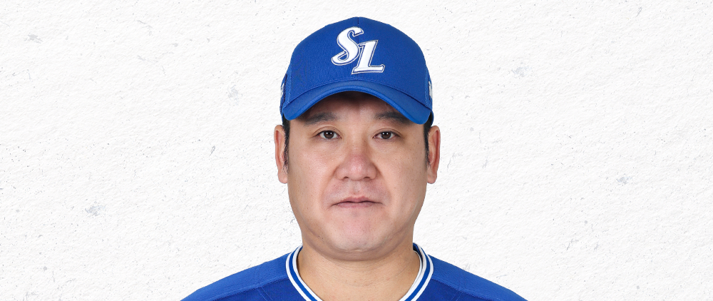 조동찬육성군 총괄·수비코치 - 생년월일 : 1983-07-27, 키/몸무게 : 180cm / 80kg, 경력 : 공주중동초-공주중-공주고, 삼성입단 : 2002년   월