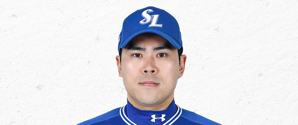 김응민육성군 배터리코치 - 생년월일 : 1991-10-22, 키/몸무게 : 178cm / 90kg, 경력 : 이수초-건대부중-중앙고, 삼성입단 : 2025년   월