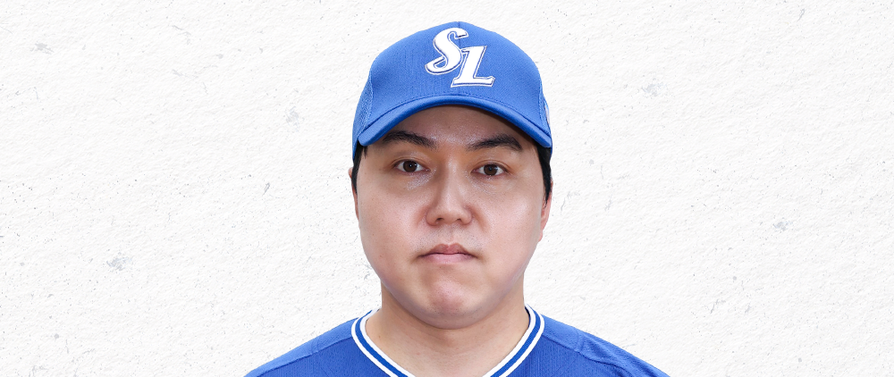 박성재퓨처스 컨디셔닝 - 생년월일 : 1988-01-30, 키/몸무게 : 170cm / 75kg, 경력 : 삼랑진초-삼랑진중-삼랑진고-경남대, 삼성입단 : 2025년   월