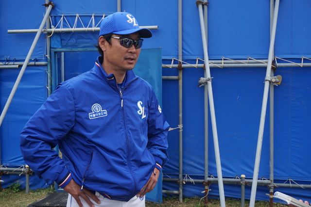 김한수 감독 “MVP 고를 수 없어 좋았다”