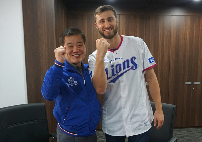 삼성, 새 외국인투수 팀 아델만 영입