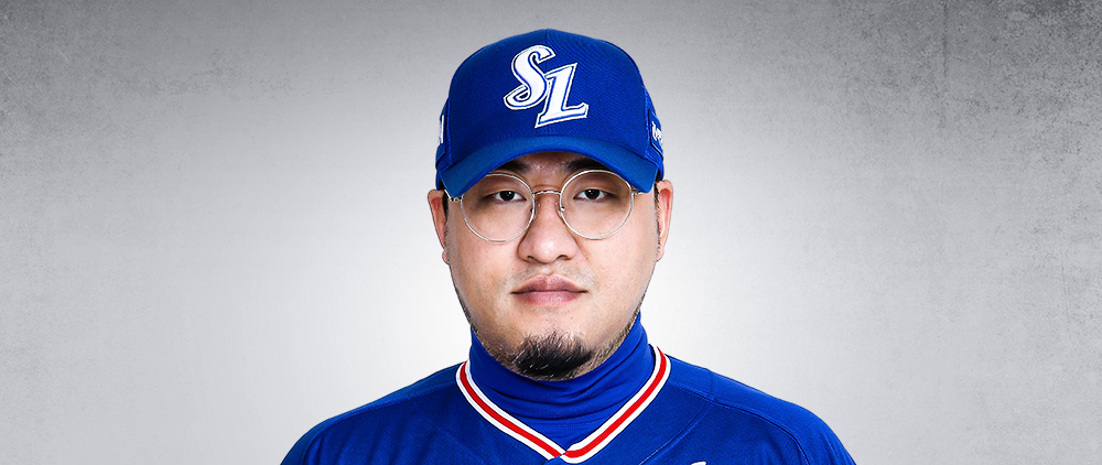 김현규육성군 트레이닝코치 - 생년월일 : 1978-10-17, 키/몸무게 : 178cm / 90kg, 경력 : 장평초-장평중-동대부속고-경원대, 삼성입단 : 2004년   월