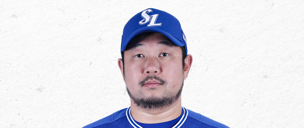 윤석훈퓨처스팀 트레이닝 - 생년월일 : 1986-08-31, 키/몸무게 : 180cm / 106kg, 경력 : 녹수초-현대중-현대고-대구한의대, 삼성입단 : 2020년 &nbsp; 월